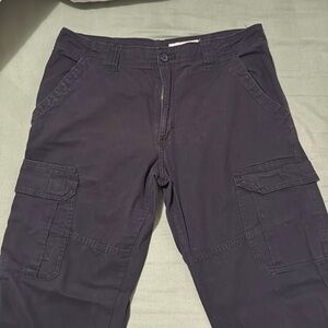 Wrangler Men's Relaxed Fit Flex Cargo Pants - Black 32x30